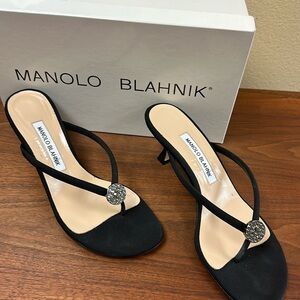 Manolo Blahnik Black Heels